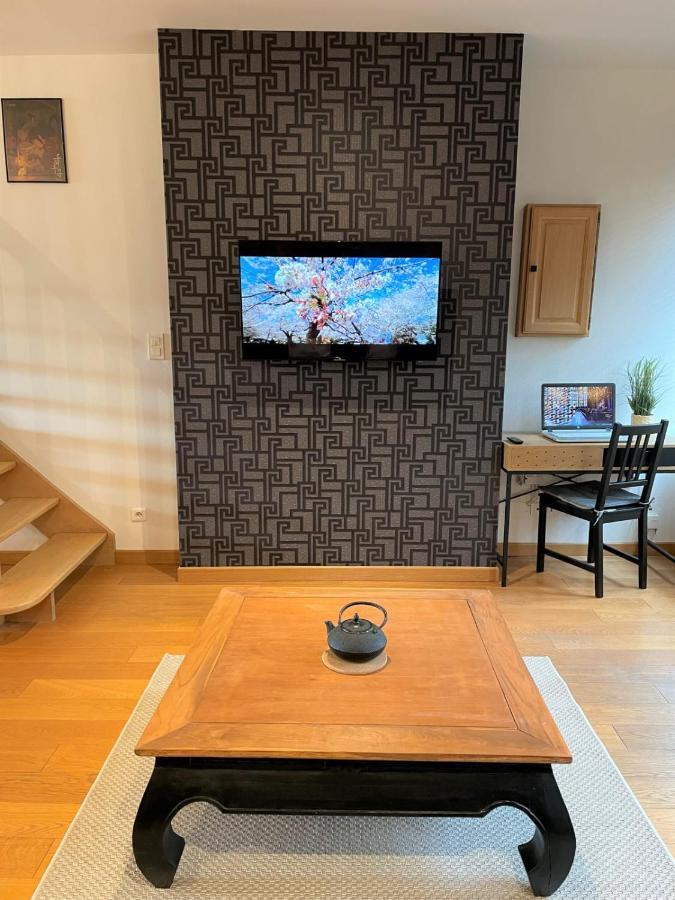 Le Kyoto Deco Zencenterfibreparking Apartment Шалон-сюр-Сон Екстериор снимка